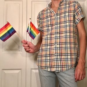 Dockers Gingham Button-Up